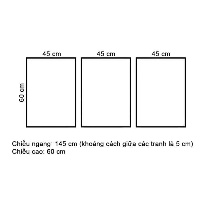 Bộ 3 Tranh Trái Cây Phòng Bếp Canvas Trang Trí Hiện Đại - Ảnh 3