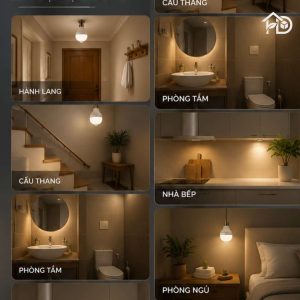 Bóng đèn LED cảm biến
